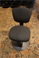 (6) Swivel Fabric Chairs w/ Pedestal Base
