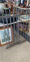 3 SECTIONS OF IRON FENCE-19X45 EA. SECTION
