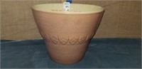 RED WING ART POTTERY PLANTER- 8 IN.