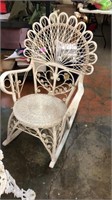 Vintage Beautiful Wicker Chair