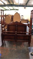 Beautiful Full/Queen Wood Poster Bed