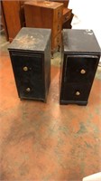 Pair of Small Wood Tables/Night Stand