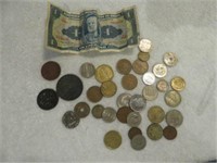 SELECTION OF FOREIGN MONEY