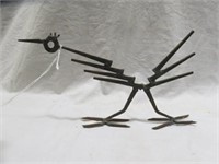 FOLK ART METAL ROAD RUNNER 4.75"T X 9"W