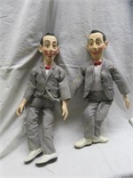 (2) PEE WEE HERMAN TALKING DOLLS 18"T