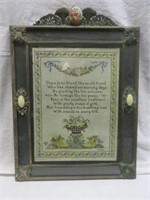 VINTAGE METAL FRENCH AND SAMPLER STYLE