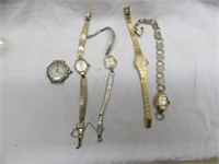 SELECTION OF (5) VINTAGE LADIES WATCHES