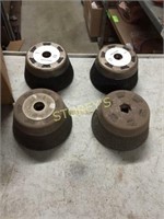 4 New Steel Cup Grinding Wheels