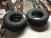 2 New Riding Lawn Mower Tires - 16 x 650 x 8
