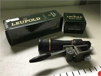 Leupold Sporting Scope, Window Mount with boxes