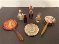 Sterling Compact & Vintage Beauty Items
