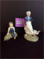 Two Royal Copenhagen figurines