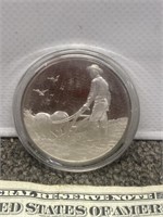 .999 silver 1oz Peter frost Bullion coin