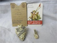 1940'S BOY SCOUTS REGISTRATION CARD,BOY SCOUTS