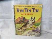 1955 FIRST EDITION LITTLE GOLDEN BOOK RIN TIN TIN