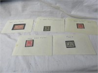 1920'S US STAMPS-SCOTTS NUMBER 610,623,695,746