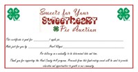 Hand Co. 4-H "Sweets for Your Sweetheart" Auction