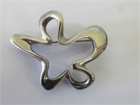 Georg Jensen Sterling Silver Brooch "Splash" #321