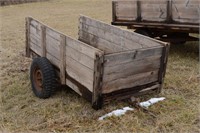 42" x 93" Wood Utility Farm Wagon