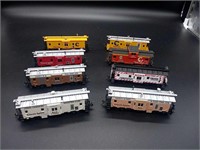 Lot of 8 Safety Cabooses mostly Athearn HO Scale
