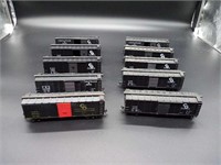 Lot of 10 40' Black C&O box cars HO Scale