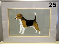 Water Colour of Beagle