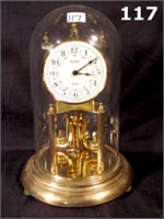 Kundo Glass Dome Anniversary Clock