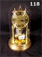 Ergo Westminster Glass Dome Aniiversary Clock