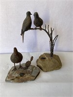 Bird Sculptures (qty. 2)
