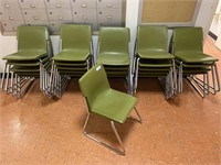 25 American Seating school chairs.