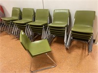 25 American Seating school chairs.