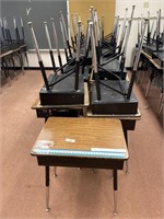 50 school student desks.