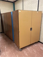 4 commercial grade organizer cabinets.