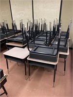 25 Virco school student desks.