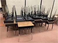 25 school student desks.