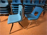 26 Artco-Bell Corp school student chairs.