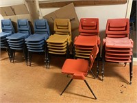 31 Bodi-Rest American Seating school chairs.