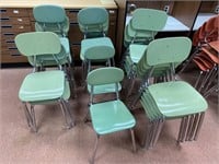 25 school student chairs.