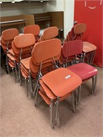 37 school student chairs.