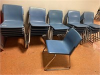 25 American Seating student chairs.