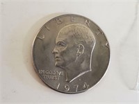 1974 Eisenhower Silver Dollar
