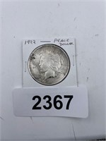 1922 Peace Dollar