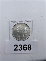 1922 Peace Dollar