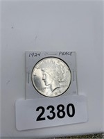 1924 Peace Dollar