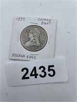 1837 Capped Bust Half Dollar