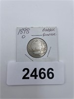 1898-O Barber Quarter