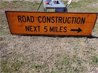 ROAD CONSTRUCTION NEXT 5 MILES