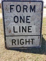 FORM ONE LINE RIGHT