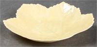 Belleek Maple Leaf Form Porcelain Tray