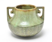 Fulper Pottery Vase Leopard Skin Crystalline Glaze